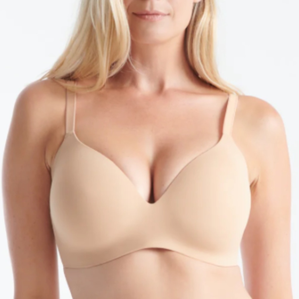 Knix Wingwoman Contour Bra Sz 6+ Warm Sand